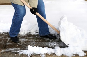 shoveling