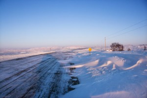 icy road